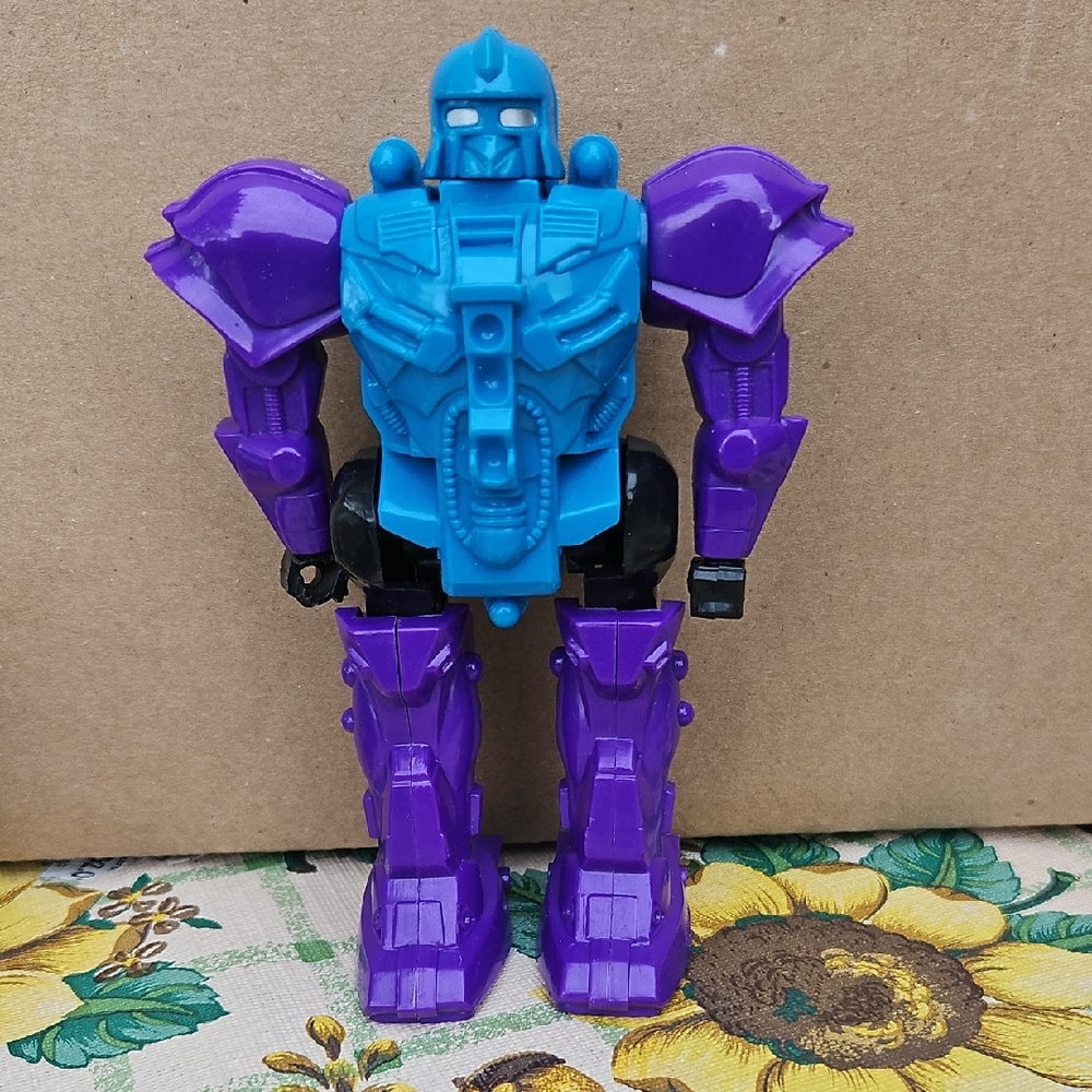 Photron ES toys Vintage 6" Walking Robot Battery Operated 1990S